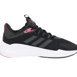 Adidas Alphaedge W, Sneakers Low, Damen, Schwarz/Grau/Pink