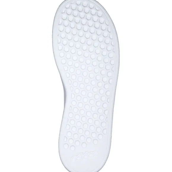 Adidas Core Grand Court 2.0 K, Sneakers Low, Damen, Weiß (Weiß/Silber)