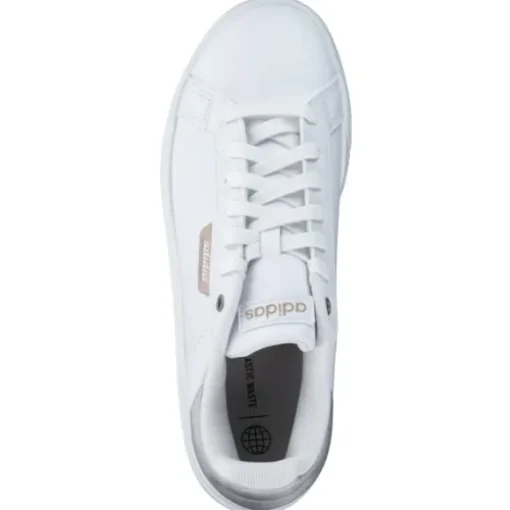 Adidas Court Silk, Sneakers Low, Damen, white/taupe met