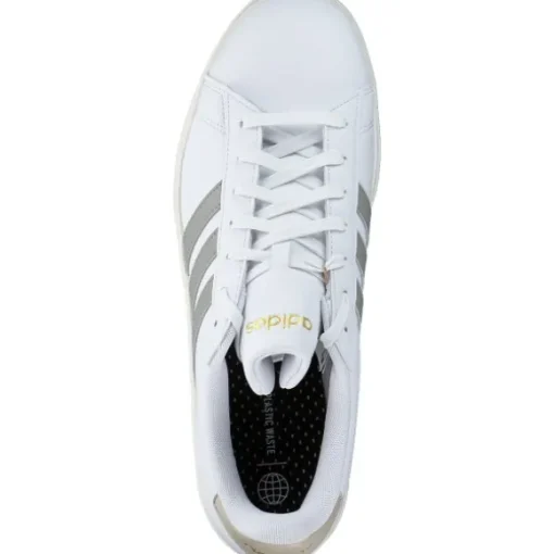 Adidas Grand Court 2.0 M, Sneakers Low, Herren, ftwr white/silver