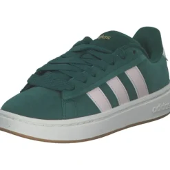 Adidas Grand Court Alpha 00s W, Schnürschuhe, Damen, CGREEN/WONQUA/LINGRN