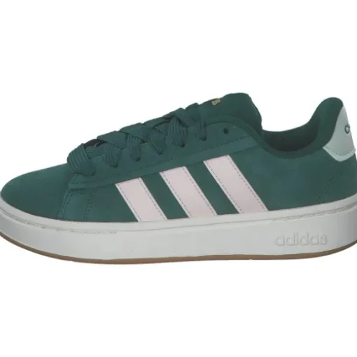 Adidas Grand Court Alpha 00s W, Schnürschuhe, Damen, CGREEN/WONQUA/LINGRN