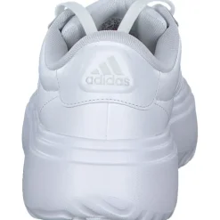 Adidas Grand Court Platform Suede, Schnürschuhe, Damen, Weiß