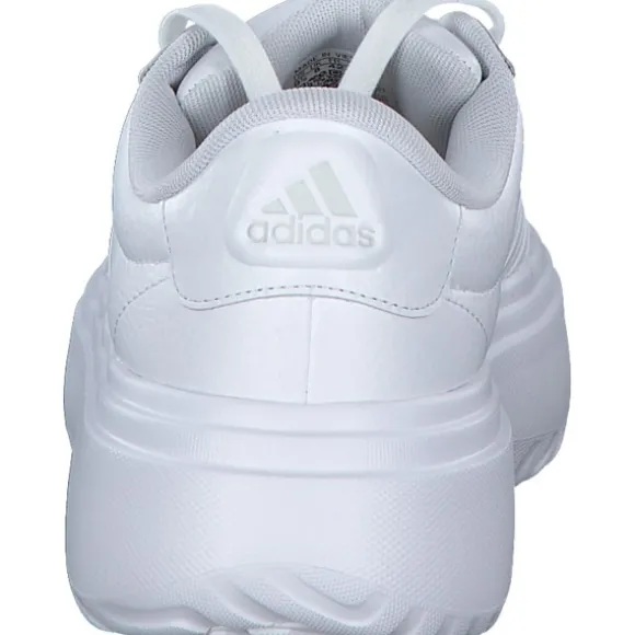 Adidas Grand Court Platform Suede, Schnürschuhe, Damen, Weiß