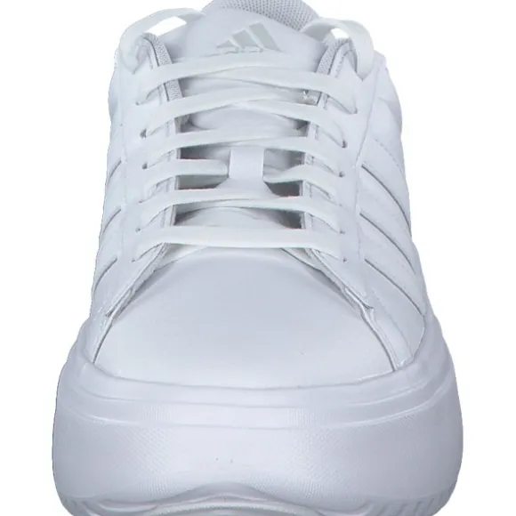 Adidas Grand Court Platform Suede, Schnürschuhe, Damen, Weiß