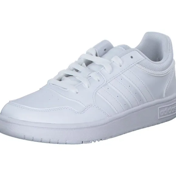 Adidas Hoops 3.0 K, Schnürschuhe, Herren, ftwr white/ftwr white/ftwr