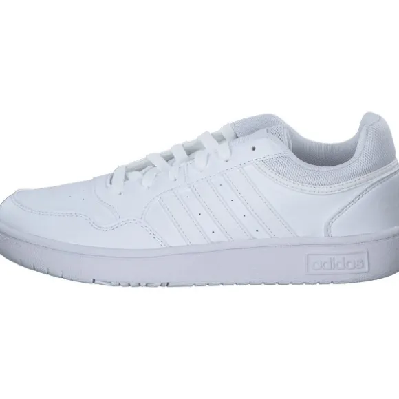 Adidas Hoops 3.0 K, Schnürschuhe, Herren, ftwr white/ftwr white/ftwr