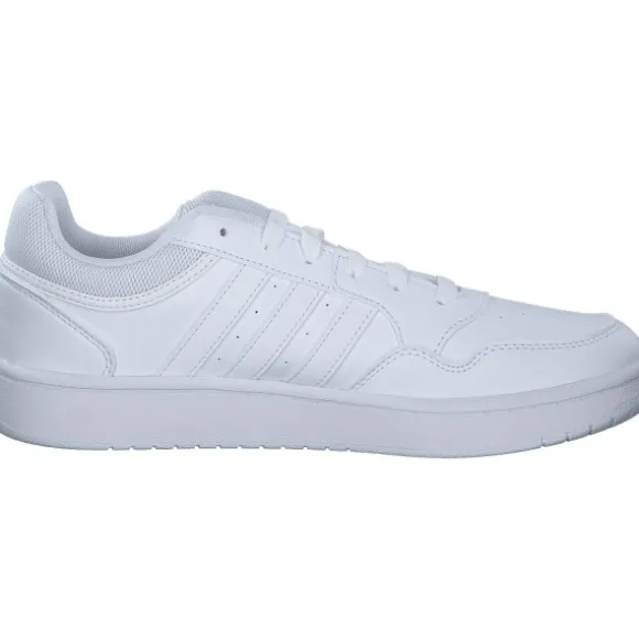 Adidas Hoops 3.0 K, Schnürschuhe, Herren, ftwr white/ftwr white/ftwr