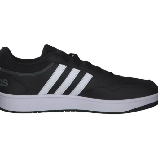 Adidas Hoops 3.0 M, Sneakers Low, Herren, CBLACK/FTWWHT/GRESIX