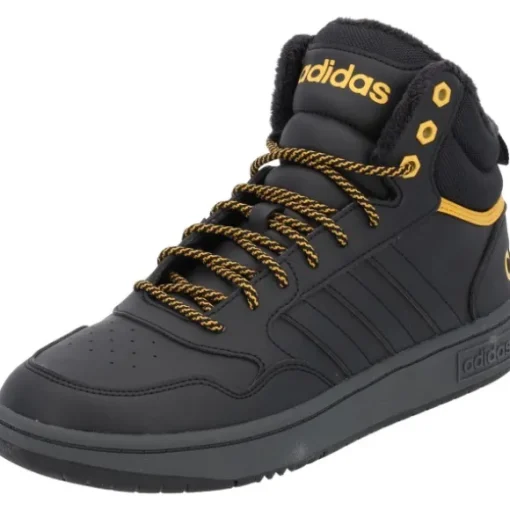 Adidas Hoops 3.0 MID M, Sneakers High, Herren, Schwarz (Black/Preyel)