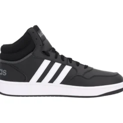 Adidas Hoops 3.0 MID M, Sneakers High, Herren, core black/ftwr white/grey six