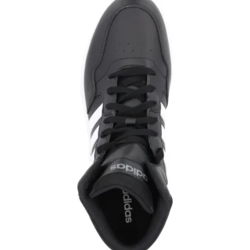 Adidas Hoops 3.0 MID M, Sneakers High, Herren, core black/ftwr white/grey six