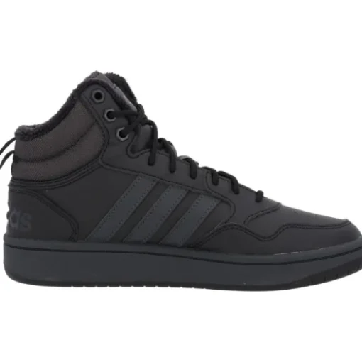 Adidas Hoops 3.0 MID W, Sneakers High, Damen, blackcarbon/white