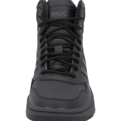 Adidas Hoops 3.0 MID W, Sneakers High, Damen, blackcarbon/white