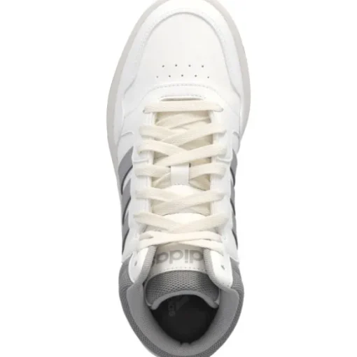 Adidas Hoops 3.0 MID W, Sneakers High, Damen, white/grey/gum4