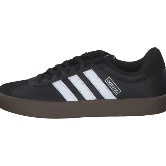 adidas ID8796 VL Court 3.0, Schnürschuhe, Damen, black/white/gums