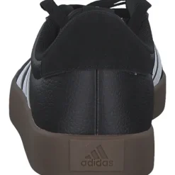 adidas ID8796 VL Court 3.0, Schnürschuhe, Damen, black/white/gums