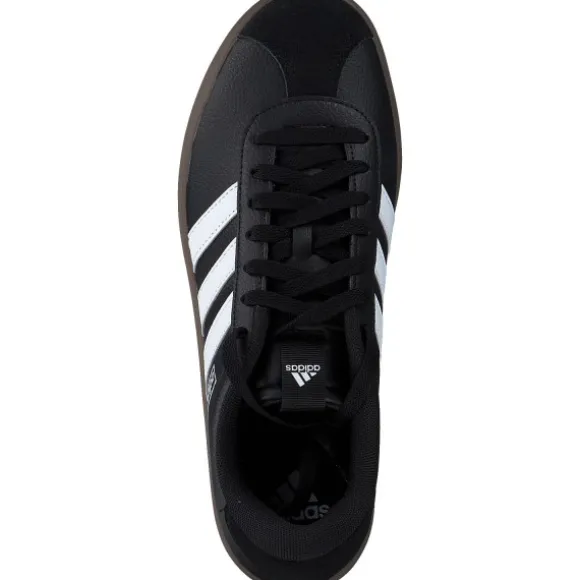 adidas ID8796 VL Court 3.0, Schnürschuhe, Damen, black/white/gums