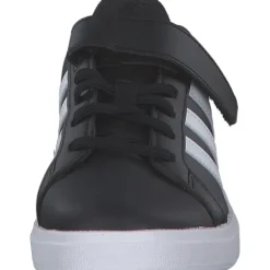 adidas IE5995 Grand Court 2.0 EL C, Slipper (Kinder), Kinder, CBLACK/FTWWHT/CBLACK