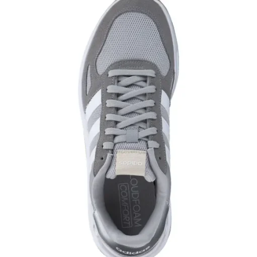 adidas IH8624 Run 84, Schnürschuhe, Damen, grey two/white/silver