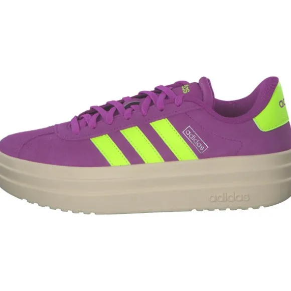 Adidas VL Court Bold W, Schnürschuhe, Damen, FLAPNK/LUCLEM/SILVMT