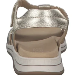 Ara Osaka 34826, Keilsandaletten, Damen, PLATIN