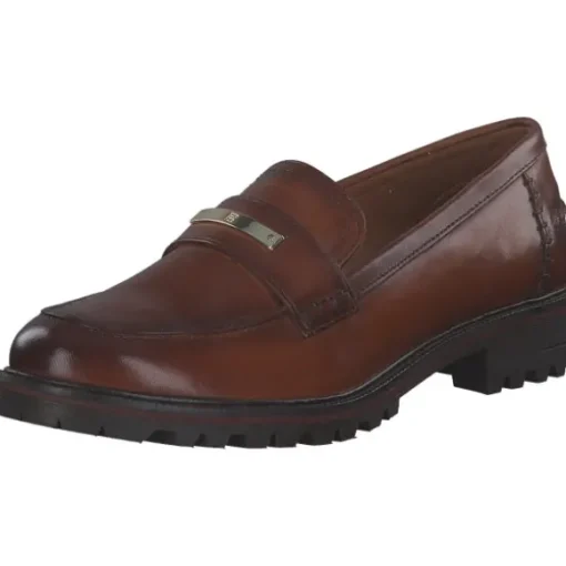 Bagatt Damenschuhe D32-A4X60-3000-6300 Ronja Evo, Mokassins, Damen, Cognac (Braun)