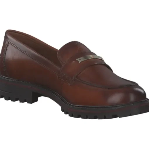 Bagatt Damenschuhe D32-A4X60-3000-6300 Ronja Evo, Mokassins, Damen, Cognac (Braun)