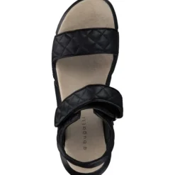 Bagatt Jersey A7882, Klassische Sandaletten, Damen, Schwarz