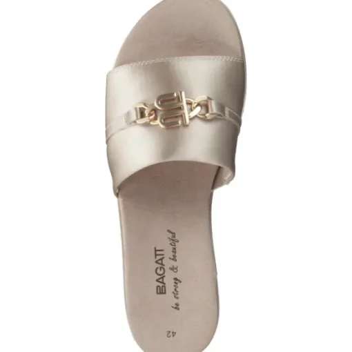 Bagatt Kiko 67396, Pantoletten, Damen, Beige