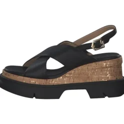 Bagatt Trish AEI81, Plateau-Sandaletten, Damen, Schwarz