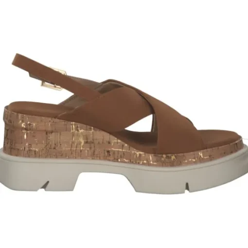 Bagatt Trish AEI81, Plateau-Sandaletten, Damen, Braun