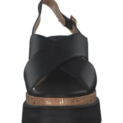 Bagatt Trish AEI81, Plateau-Sandaletten, Damen, Schwarz