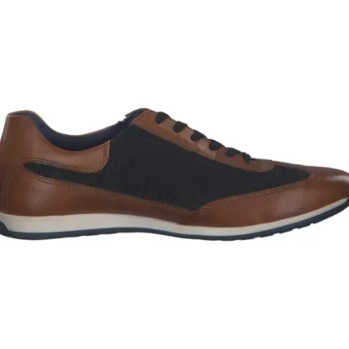 Bugatti 313-93908-4069-6341, Sportliche Halbschuhe, Herren, cognac / dark blue