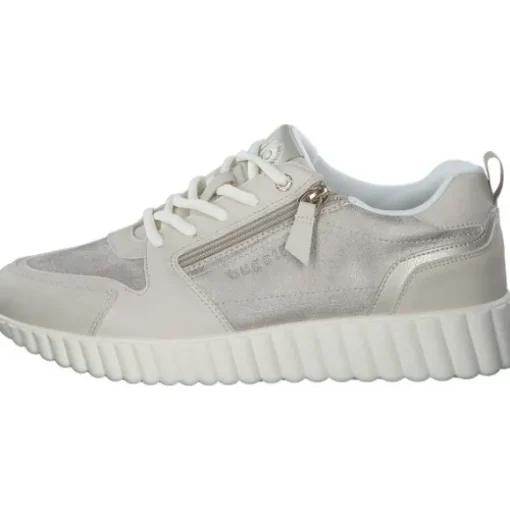 Bugatti Carini AI603, Schnürschuhe, Damen, beige/metallics