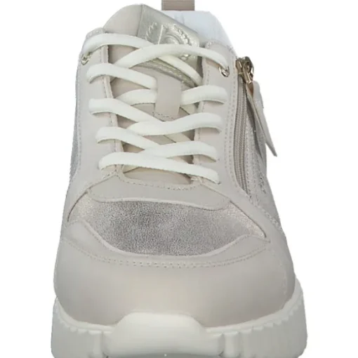 Bugatti Carini AI603, Schnürschuhe, Damen, beige/metallics