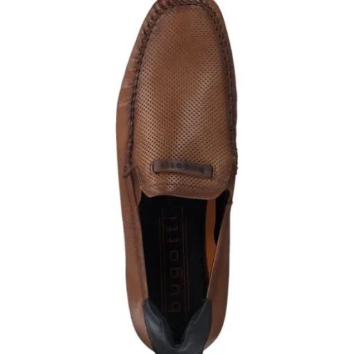 Bugatti Chesley A2X6A, Sportliche Slipper, Herren, Cognac