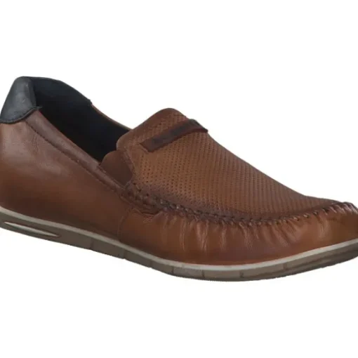 Bugatti Chesley A2X6A, Sportliche Slipper, Herren, Cognac