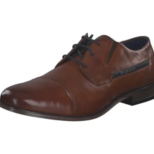 Bugatti Leagro A3S04, Schnürschuhe, Herren, cognac