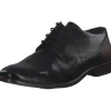 Bugatti Mansueto Flex Evo AEM01, Klassische Halbschuhe, Herren, Schwarz
