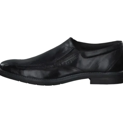 Bugatti Mero A9G63, Klassische Slipper, Herren, Schwarz