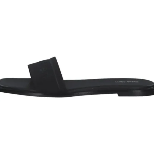 Calvin Klein HW0HW00817, Plateau-Pantoletten, Damen, CK black
