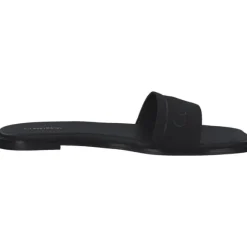 Calvin Klein HW0HW00817, Plateau-Pantoletten, Damen, CK black