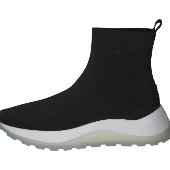 Calvin Klein HW0HW01338, Sneakers High, Damen, Schwarz