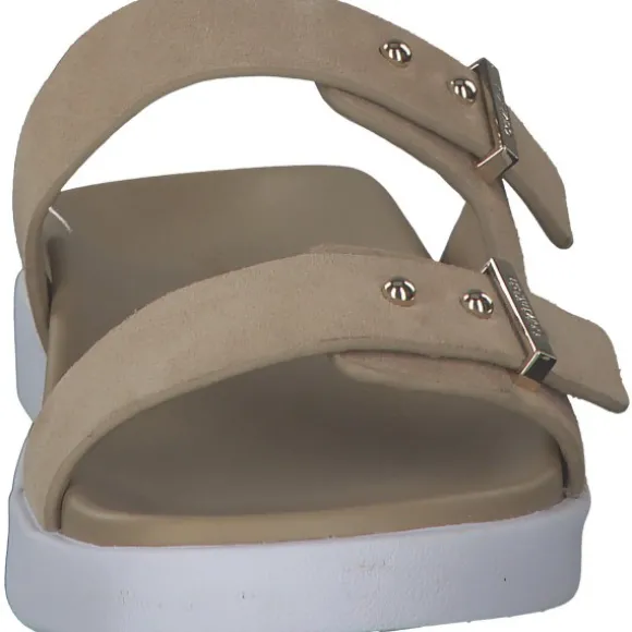 Calvin Klein HW0HW01155+HW0HW01156, Pantoletten, Damen, Beige