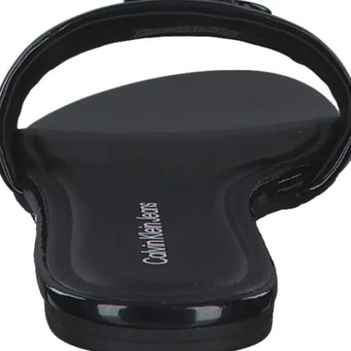 Calvin Klein YW0YW01348, Plateau-Pantoletten, Damen, black