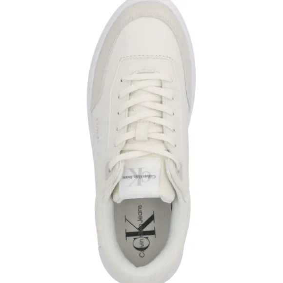 Calvin Klein YW0YW01316, Schnürschuhe, Damen, Weiß