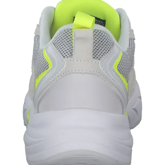 Calvin Klein YW0YW00891, Sneakers Low, Damen, Weiß (Gelb)