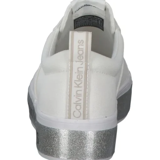 Calvin Klein YW0YW00491, Sneakers Low, Damen, Weiß