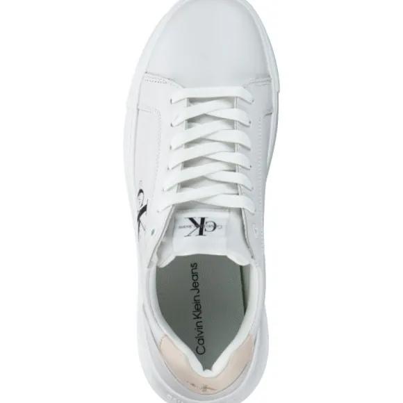 Calvin Klein YW0YW00823, Sneakers Low, Damen, Weiß